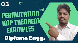 Permutations | Permutation formula | Permutation for Diploma Engineering |