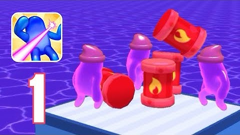 Blob Shooter 3D ~ Gameplay pt.1 ~ Level 1-15