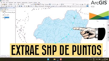 como extraer shp puntos dentro de un poligono en arcgis 10.8