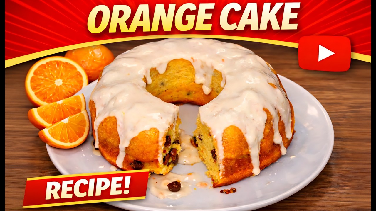 Orange Cake So Good People Think You Bought It!