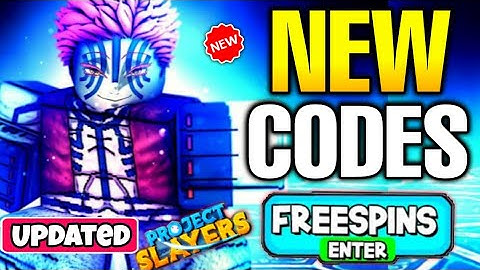 New Update!! WORKING PROJECT SLAYERS CODES - PROJECT SLAYERS REDEEM CODES