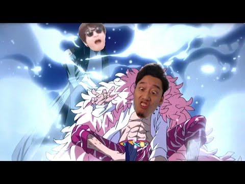 [おにやMAD][ONI PIECE]青キジゅんきvsド布団ラミンゴ[ワンピース]