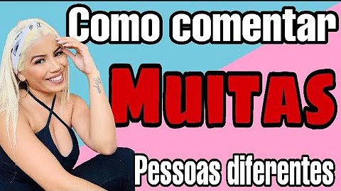 Como marcar várias pessoas em um comentário?