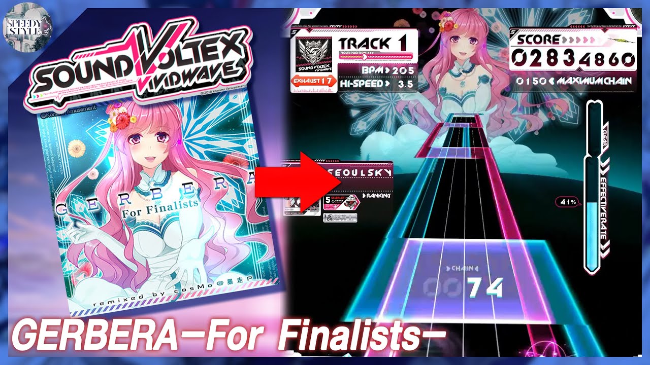 Sdvx Both Song And Chart Are A Masterpiece Gerbera For Finalists Exh 17 Youtube