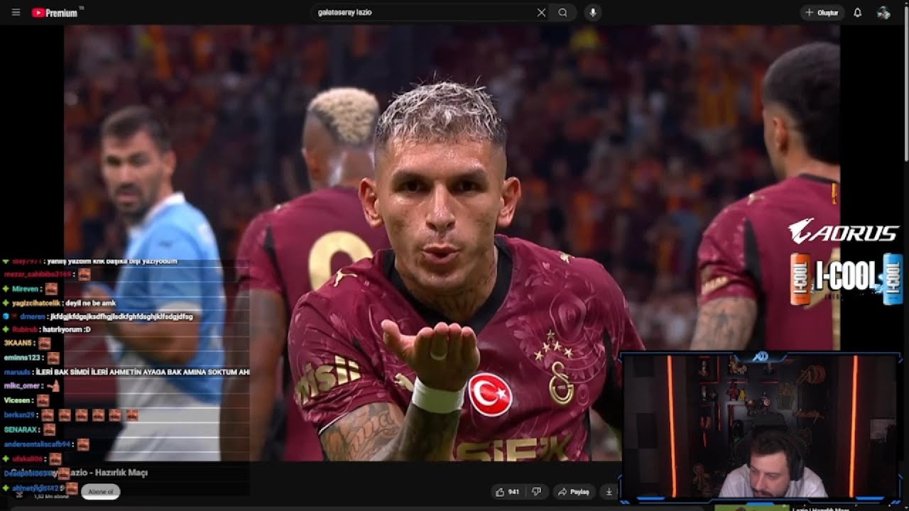 |ATABERK DOĞAN| GS-LAZİO MAÇINI İZLİYOR