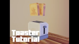 Quick 3D Toaster Tutorial