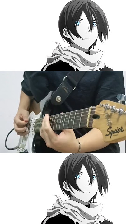 Noragami Aragoto opening #anime #noragami #guitar #cover #solo