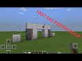 How To Make A Fast 2x2 Piston Door In Minecraft Bedrock!