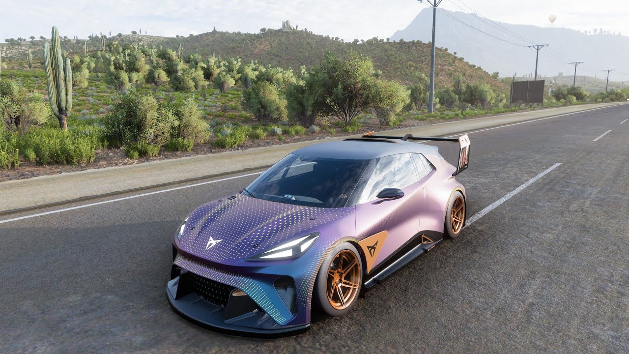 cupra urbanlebel incredibly racy electric hot hatch Forza horizon 5