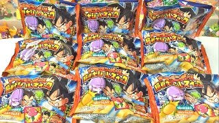 10個開封でコンプを狙う!!】ドラゴンボール 超戦士 シールスナック