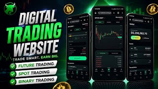 Make Your Own Digital Trading Website Like Binance l Spot, Future and Binary Trading Website Script 