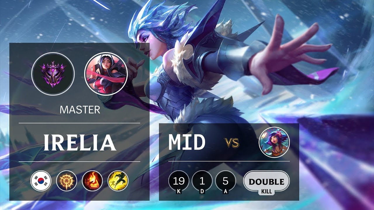 Irelia Mid vs Neeko - KR Master Patch 9.13