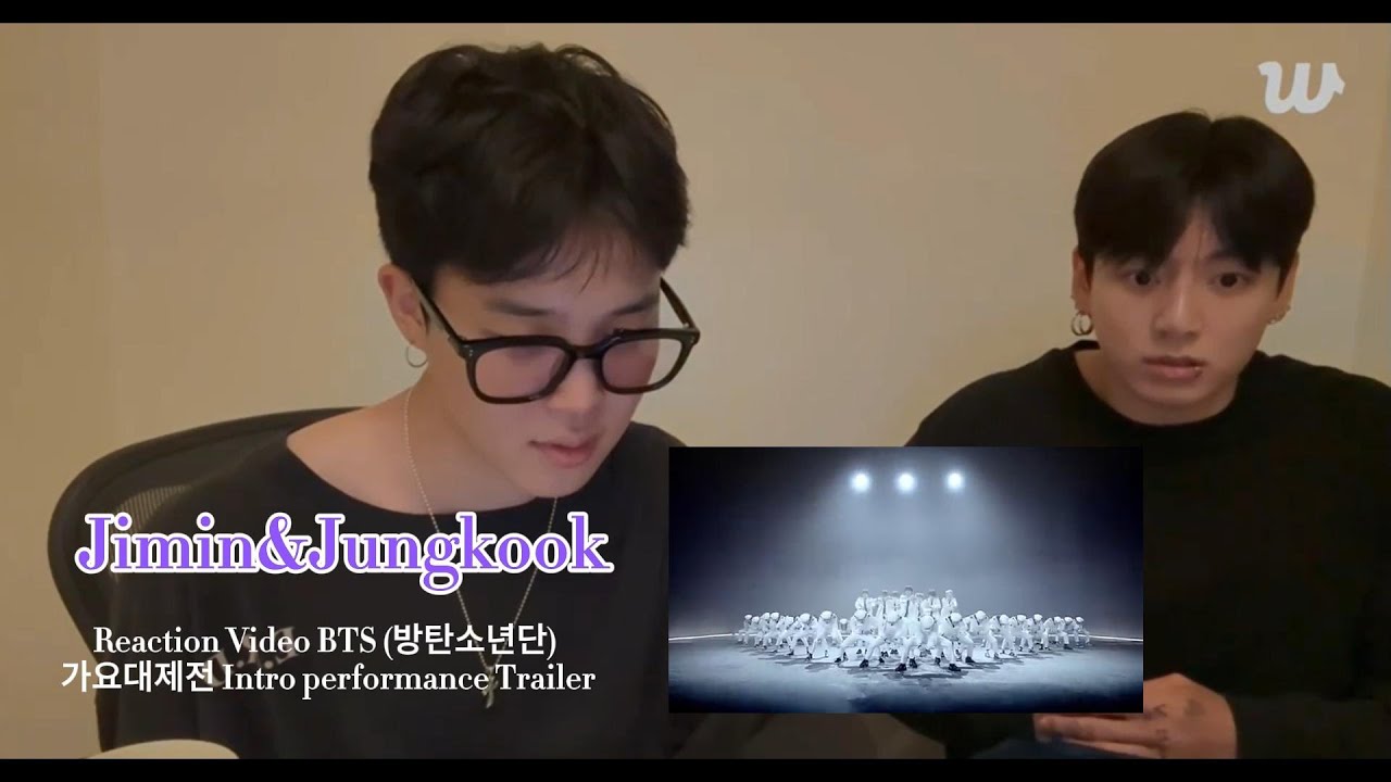 Jimin & Jungkook Reaction to their Old video Intro  Performance Trailer (Weverse Live 071425)