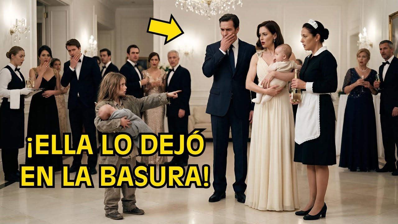 EL GRITO ENOJADO DE LA NIÑA MENDIGA INTERRUMPIÓ LA CELEBRACIÓN DE MILLONARIO Y DEJÓ A TODOS EN SHOCK