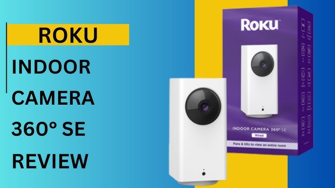 Roku Indoor Camera 360° SE, Indoor Security Cameras