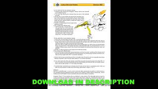 Athlete Statistics LOTUS EVORA 400 2015 Workshop Manual PDF ENGLISH | Technical Repair & Service Guide