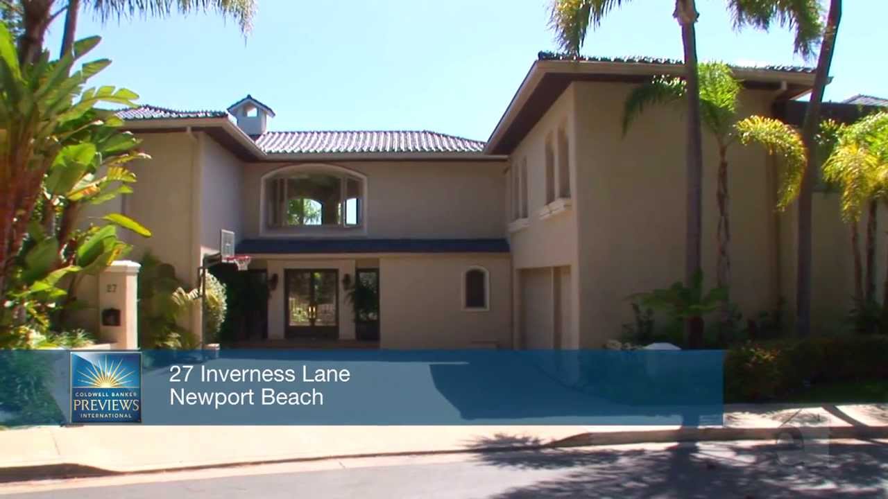 27 Inverness Lane Newport Beach CA 92660 YouTube