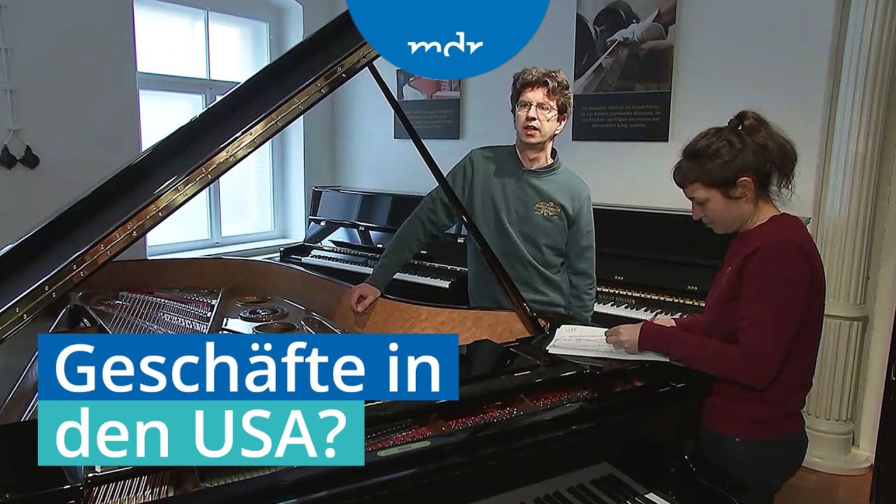 Löbauer Klaviermanufaktur: Hohe Zölle beim Export von Klavieren in die USA? | MDR um 4 | MDR