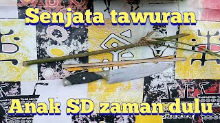 Cara Membuat Senapan Bambu