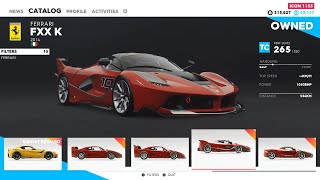 ... cars: ferrari fxx k, 458 italia gt2, 488 gt3, 599xx evo, enzo
ferrari, ferr...