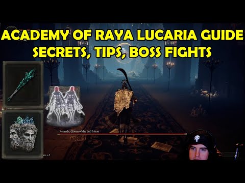 ACADEMY OF RAYA LUCARIA GUIDE, HOW TO GET IN, SECRETS, TIPS, AND BOSSES (ELDEN RING) PART 1