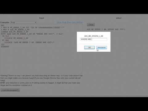 LOLCODE - portal 2 where is the space core?