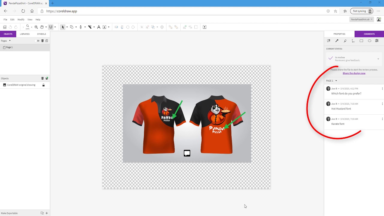 Understanding CorelDRAW's collaboration workflow - Corel Discovery Center, image size:1280x720