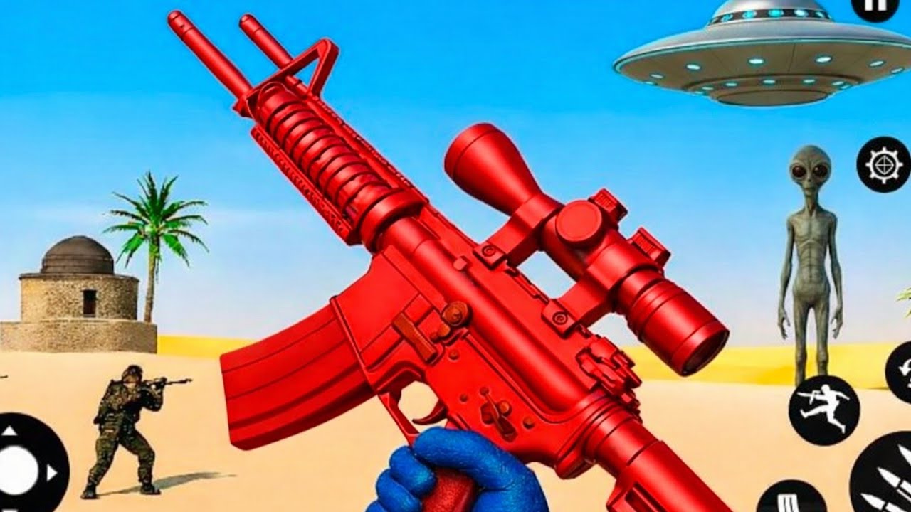 Fps commando gun shooting game 🎯 android gameplay fps commando strike mission 3d Offline game 
