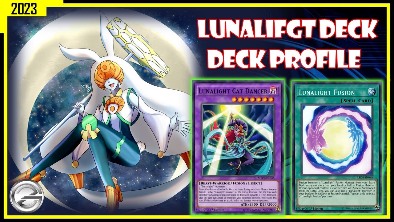 Yugioh Duel Links | Lunalight Deck Gameplay May 2023 - Fusion Anti Target | 遊戯王デュエルリンクス