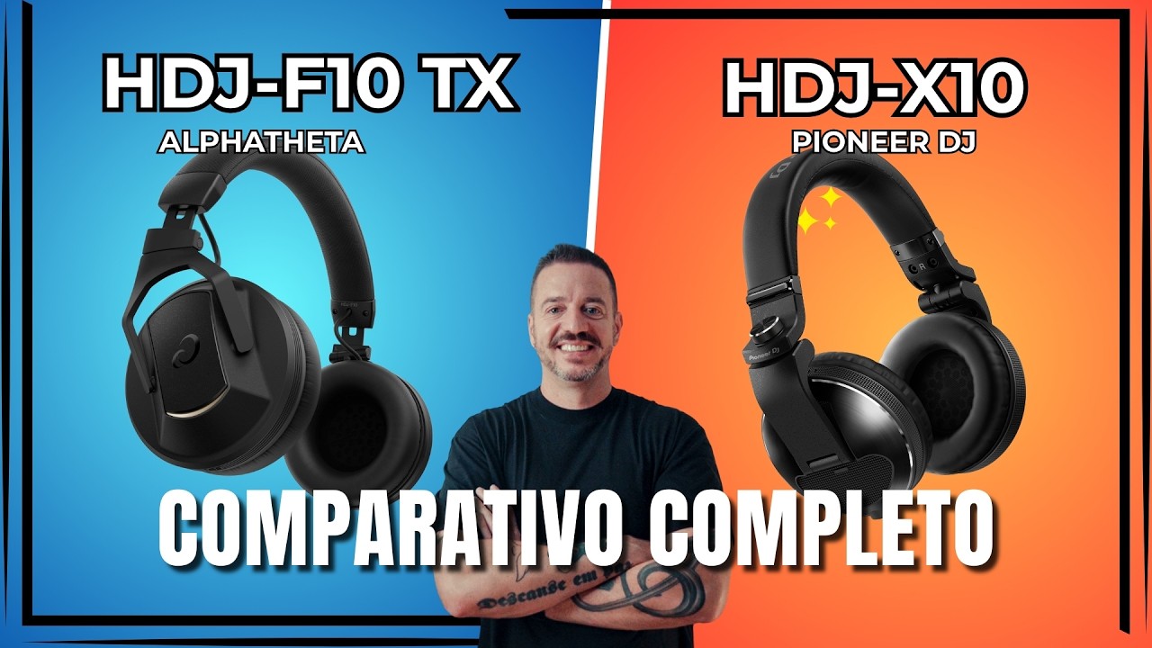 Pioneer DJ HDJ-X10 vs. AlphaTheta HDJ-F10 TX Comparison - YouTube
