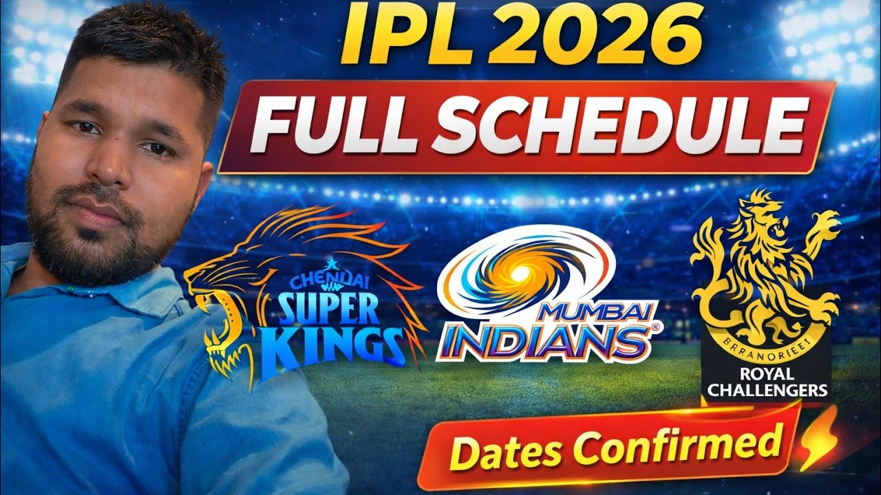 IPL 2026 Full Schedule | Date, Time & Venue | Umang Insights
