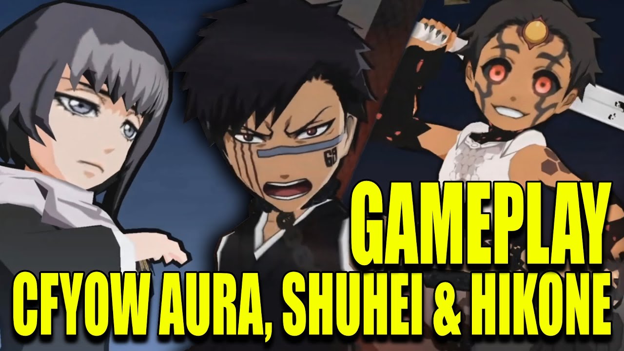NEW BANKAI SHUHEI, AURA and HIKONE GAMEPLAY Bleach Brave Souls