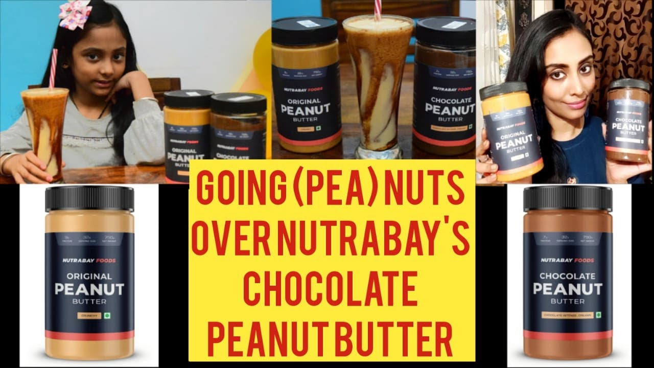 Going( pea)nuts over Nutrabay's chocolate peanut butter / Nutrabay peanut butter smoothie