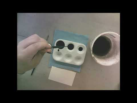 How to create values with ink wash
