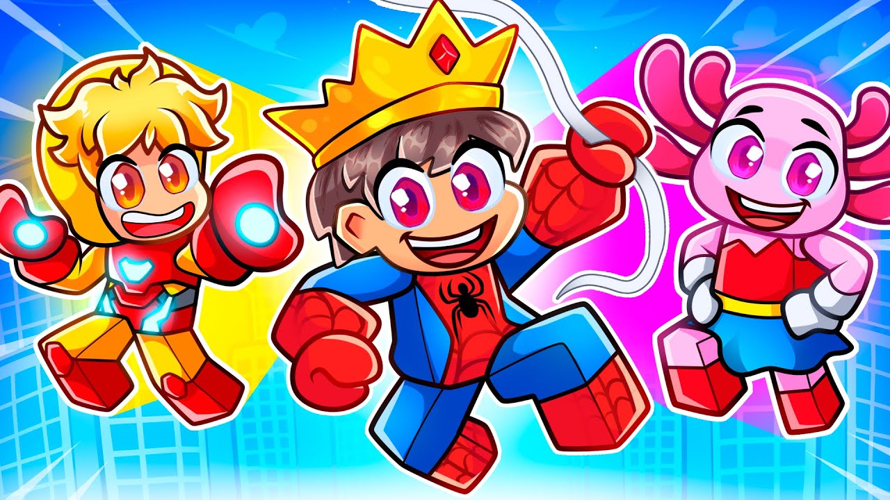 ЖИЗНЬ СУПЕРГЕРОЯ в Roblox!