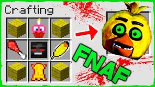 Minecraft FNAF - How to Summon CHICA in a Crafting Table!