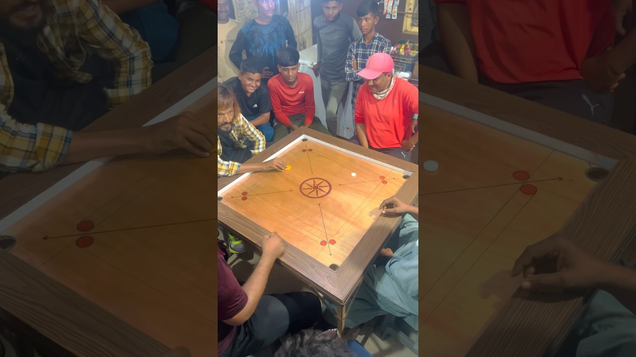 Carrom king 👑 guy’s bhai ne bola bina dekhe goti lena le liya #viral #youtuber #youtubeshorts