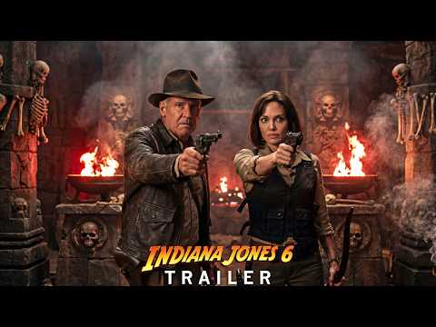 Indiana Jones 6 2026 First Trailer Harrison Ford Angelina Jolie Concept Trailer 