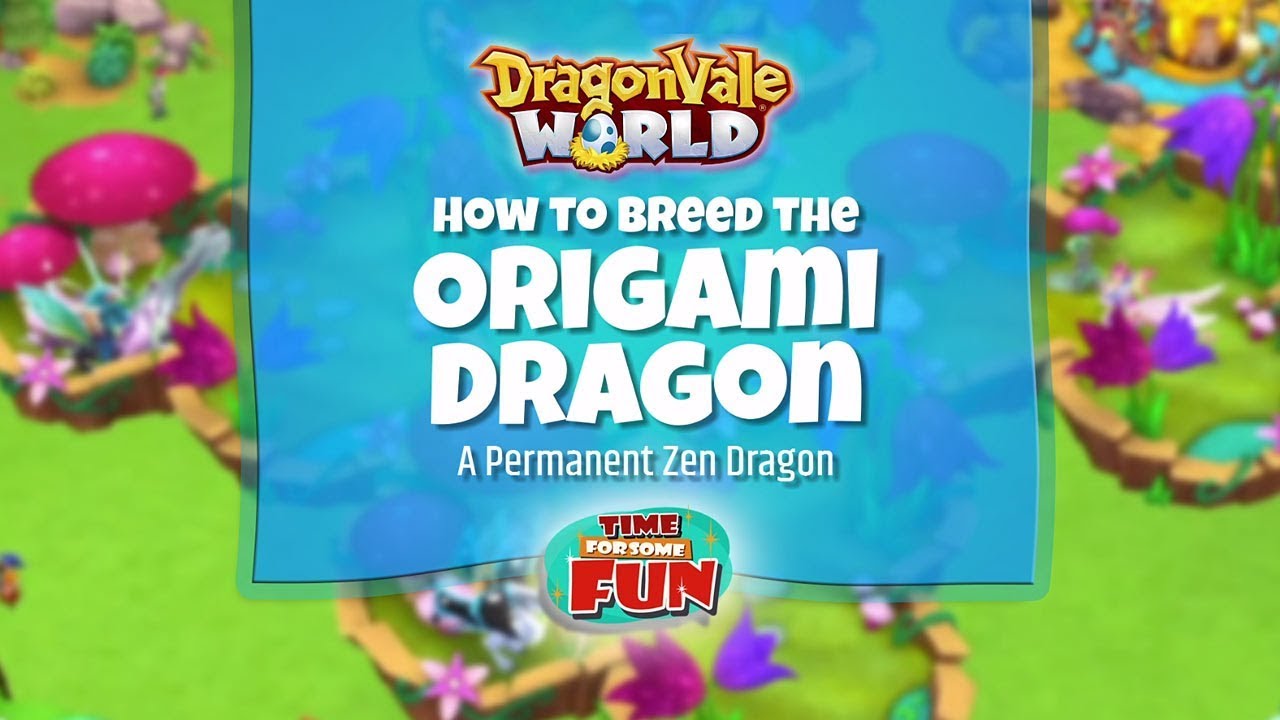 Dragonvale World | How to Breed the Origami Dragon