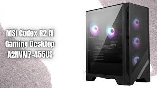 MSI Codex R2 AI Gaming Desktop Review | Intel Ultra 7 265 + RTX 5060 Ti Performance!
