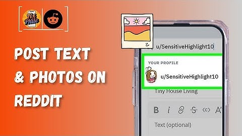 How To Post Text & Photos On Reddit | Easy Fix Tutorial guide