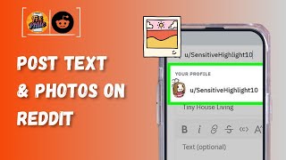 How To Post Text & Photos On Reddit | Easy Fix Tutorial guide screenshot 1