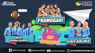 PSPP Penerbangan Sekolah Terbaik Di Indonesia 2020 (Jurusan, Pramugari, Staff Penerbangan, Avsec)