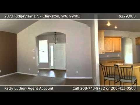 2373 RidgeView Dr., Clarkston, WA home video tour