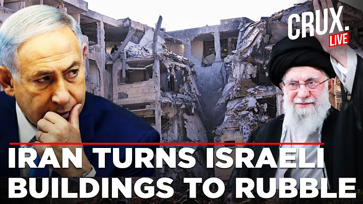 LIVE | Iran BOMBARDS Israel With Missiles And Shahed Drones, Buildings Collapse In Tel Aviv, Haifa