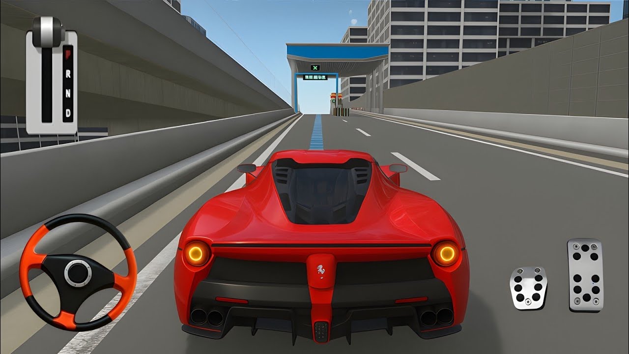 New Ferrari Driving 3D Racing on highway - Master 3D-Android Gameplay!