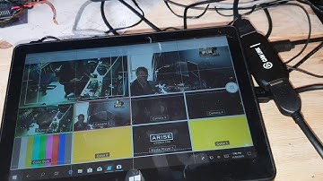 Blackmagic ATEM Multiview on PiPo 9 touch screen