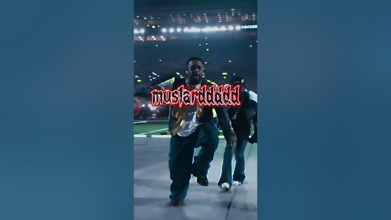 Kendrick Lamarr Perform TV OFF at superbowl