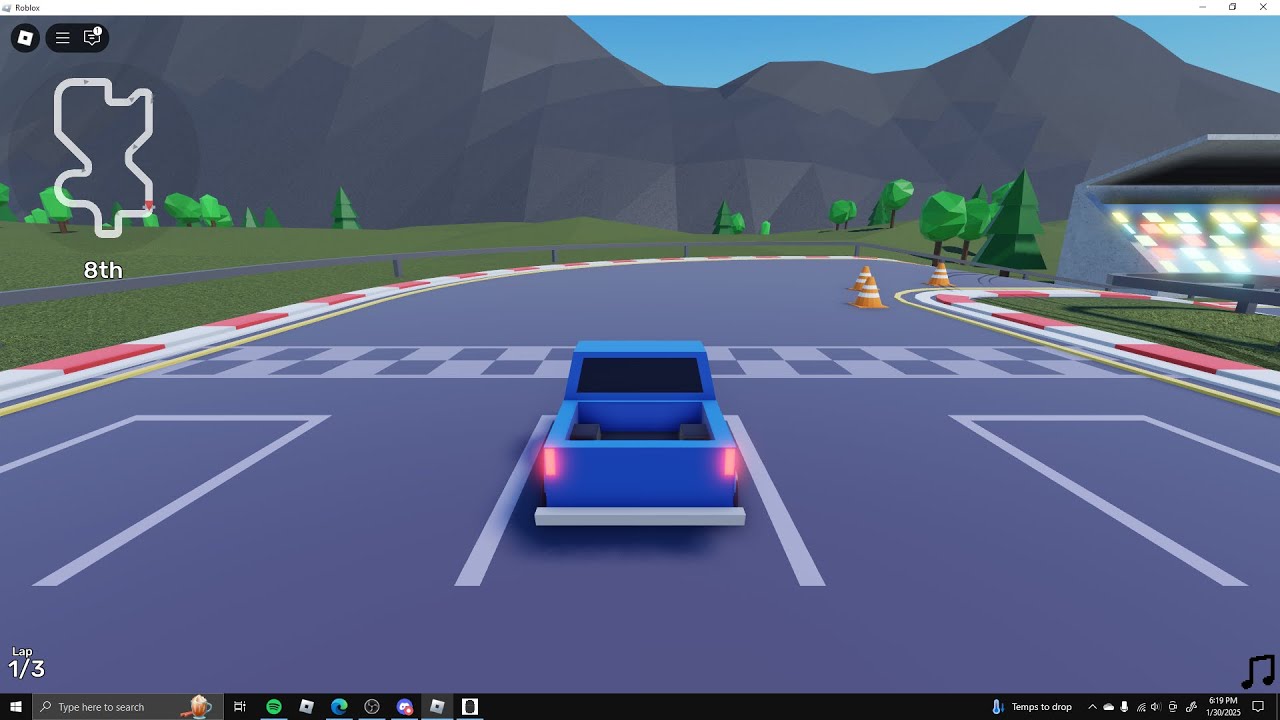 First time play tiny wheels on Roblox... - YouTube