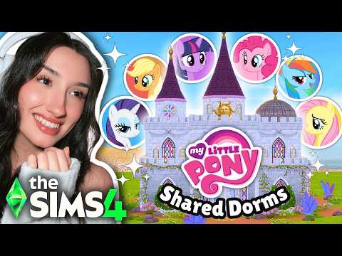Thumbnail for decorating shared DORMS for the MY LITTLE PONIES in The Sims 4